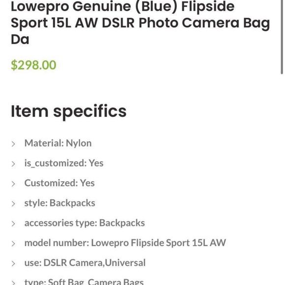 Lowepro Camera Bag - Picture 6 of 7